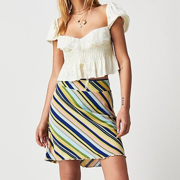 Free People IRL Mini Skirt NWOT - Picture 1 of 5